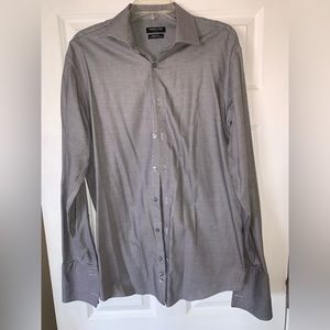 Kenneth Cole Formal Button Down Shirt - Men’s Regular Fit 15 1/2, 34/35